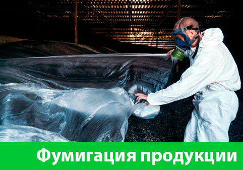 Фумигация продукции в городе Орёл